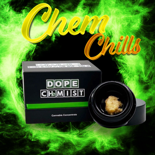 Chem Chills Live Hash Rosin by Dope Chemist - Premium Cannabis Concentrates Available in Boston, Springfield, and Lakeville, Massachusetts from Twisted Growers