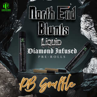 Experience the fusion of power and flavor with North End Blunts’ Liquid Diamond infused pre-rolls, offering a potent, long-lasting high with every puff