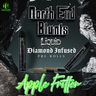 North End Blunts delivers luxury with Liquid Diamond infused pre-rolls, combining top-shelf cannabis and high-potency concentrates for an unmatched smooth burn