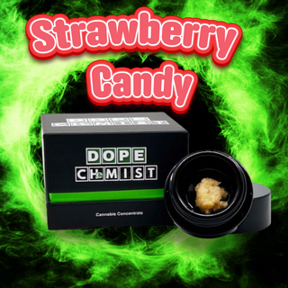 Strawberry Candy Live Hash Rosin by Dope Chemist - Premium Cannabis Concentrates Available in Boston, Springfield, and Lakeville, Massachusetts from Twisted Growers