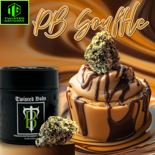 Peanut Butter Souffle Strain, Our master growers bring years of experience to every batch of Twisted Buds, offering top-shelf cannabis flower cultivated to perfection